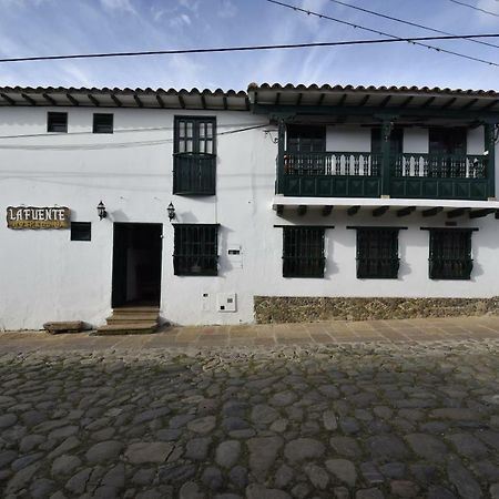 Hospederia La Fuente Otel Villa de Leyva Dış mekan fotoğraf