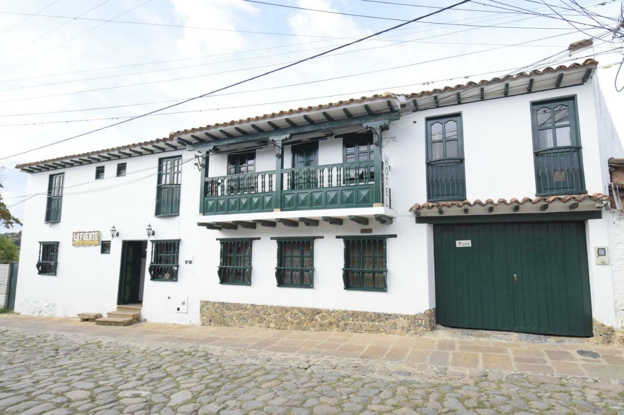 Hospederia La Fuente Otel Villa de Leyva Dış mekan fotoğraf