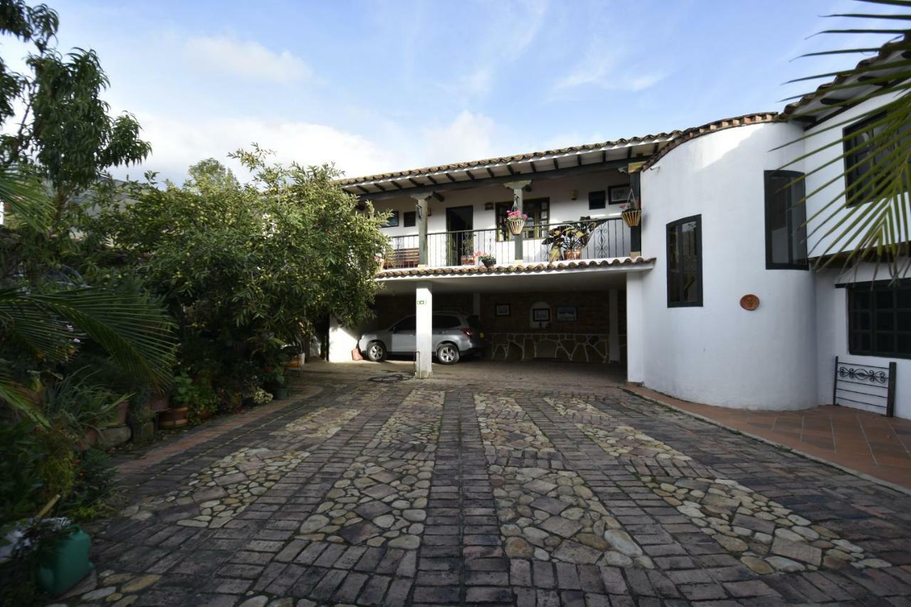 Hospederia La Fuente Otel Villa de Leyva Dış mekan fotoğraf